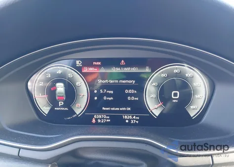 2021 Audi A4 Premium Plus 45 Tfsi S Line Quattro S Tronic z USA, uszkodzony, nr VIN WAUEAAF42MA057638